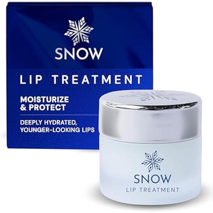 Snow REJUVENATING LIP TREATMENT WITH HYALURONIC ACID | DEEPLY HYDRATING LIP BALM FOR YOUTHFUL-LOOKING LIPS | MOISTURIZING LIP BALM FOR CHAPPED LIPS | NOURISHING LIP MOISTURIZER FOR SOFT & SUPPLE LIPS - Image 1